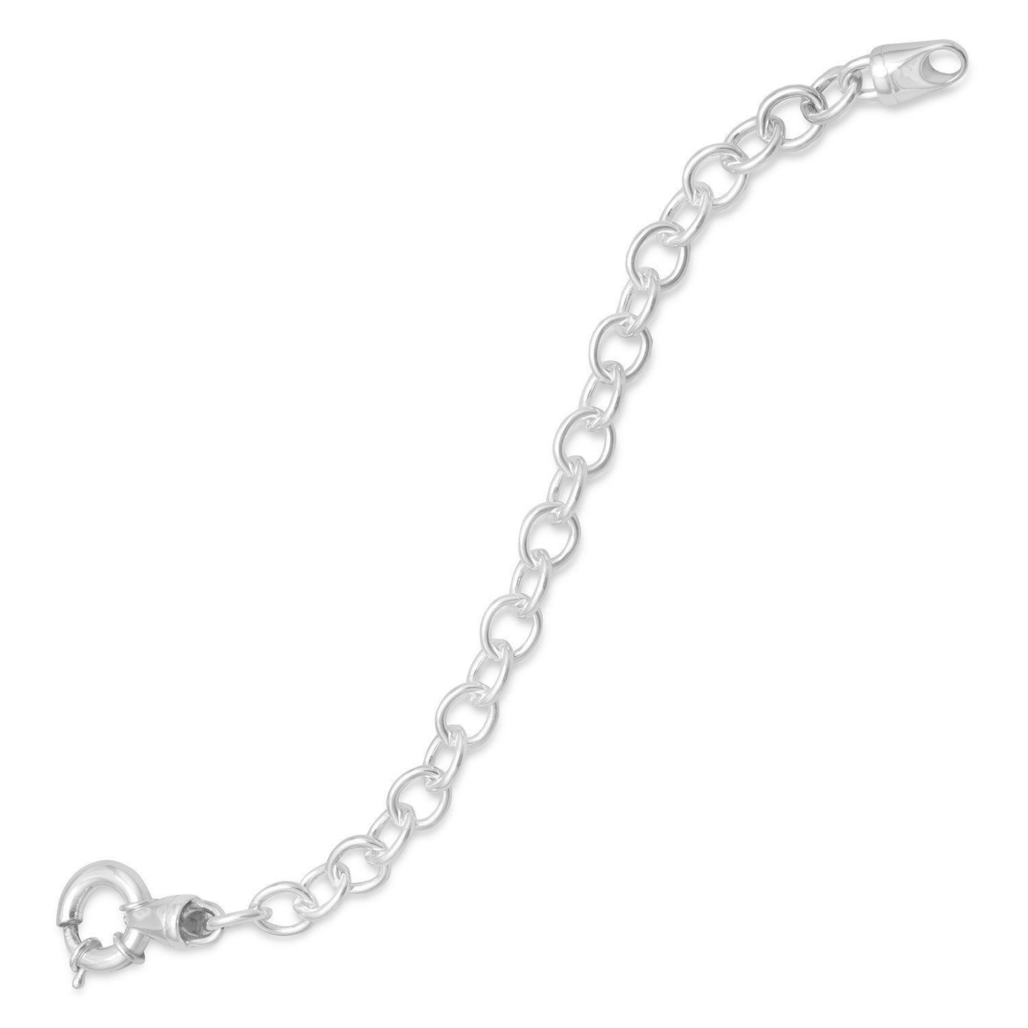 7.5" Round Link/Spring Ring Bracelet