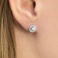 Cultured Freshwater and CZ Earrings