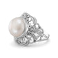 Ornate Cultured Freshwater Pearl Ring