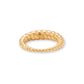 14 Karat Gold Plated Twisted Cable Ring