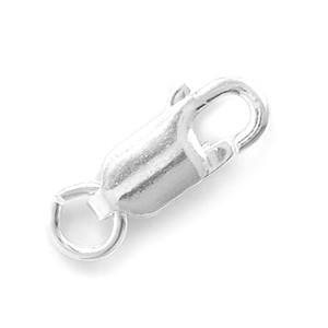 4mm x 11mm Lobster Clasps with Open Ring (Set of 5)