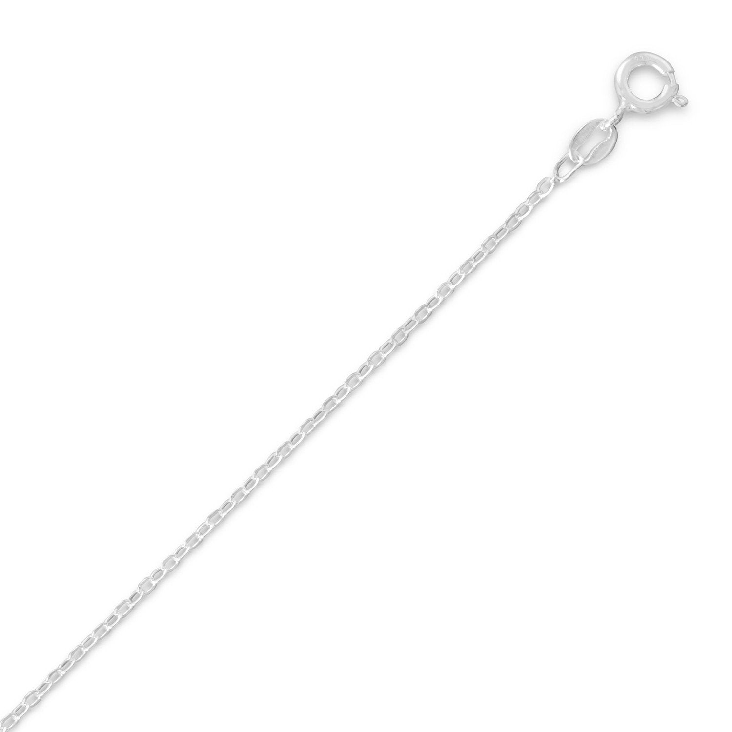 030 Open Cable Chain Necklace (1.5mm)