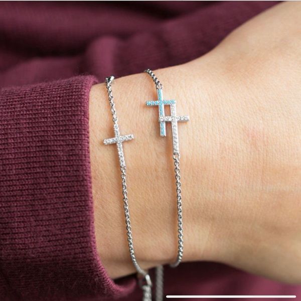Double Cross Friendship Bracelet